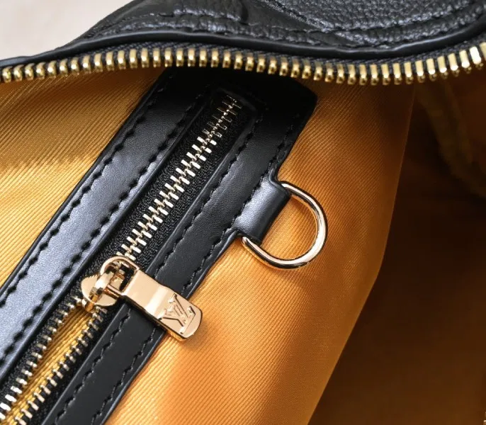 LV Monogram Empreinte Keepall Bandouliere 45 In Black — image 5