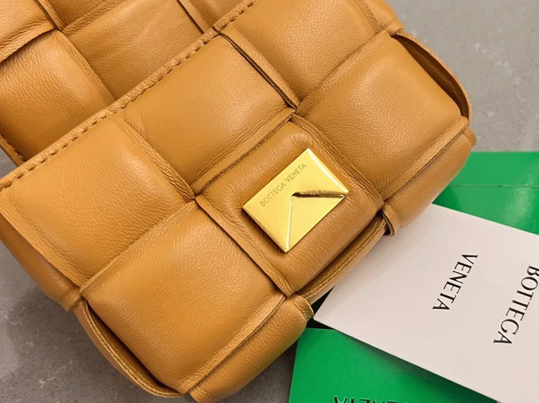 Top Quality Bottega Veneta Candy Padded Cassette Bag In Camel — image 8
