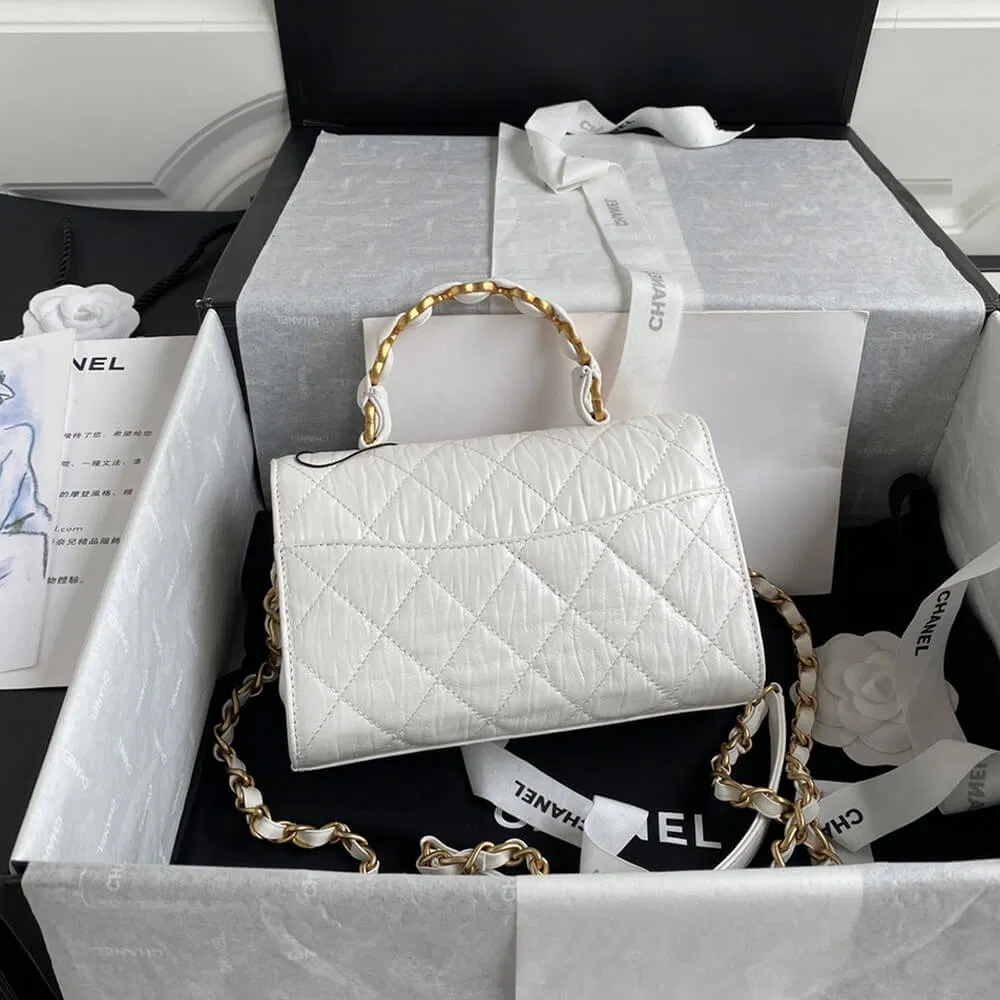 CHANEL Mini Flap Bag with Top Handle — image 2