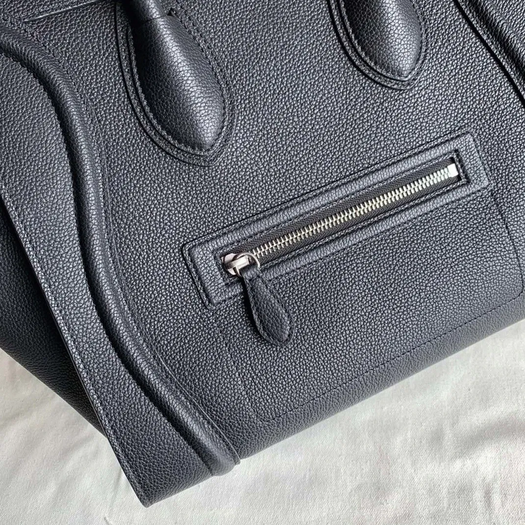 Celine Mini Luggage Tote Bag in Black — image 9