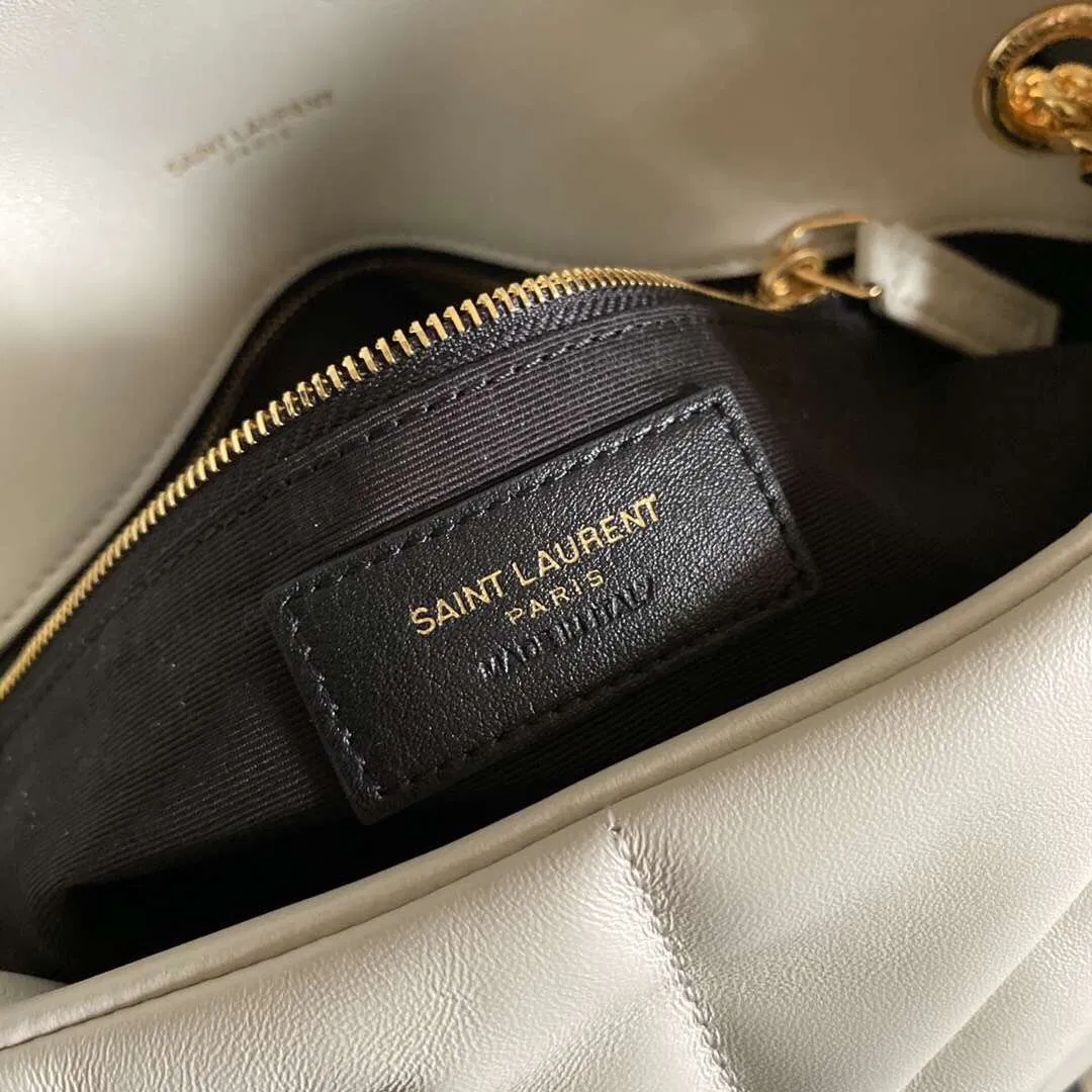 PUFFER MEDIUM BAG IN QUILTED LAMBSKIN — image 8