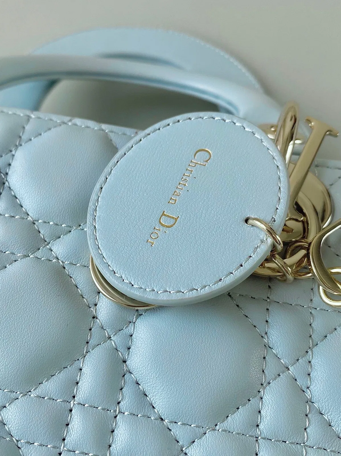 Dior Small Lady Dior My ABCDior Bag in Placid Blue — image 3