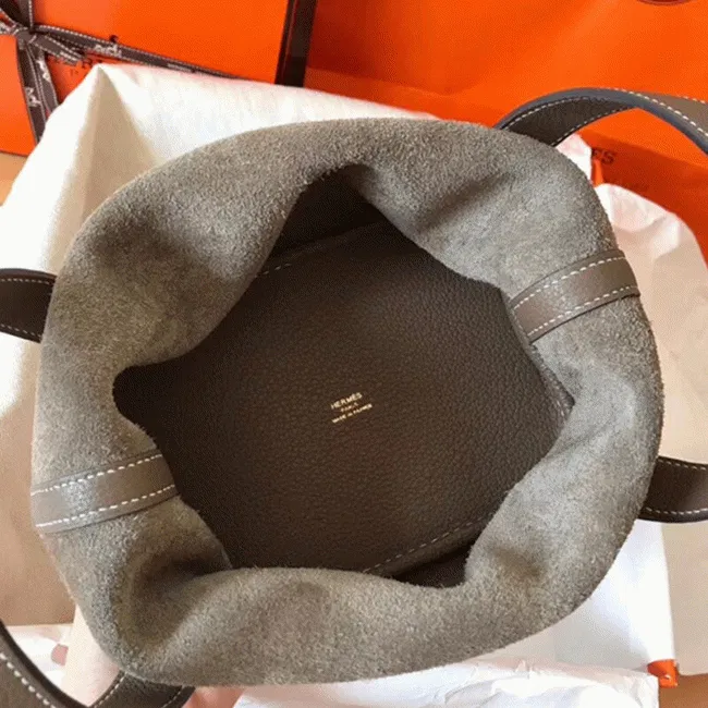 Taupe best Hermes Picotin Lock 18cm handbag — image 4