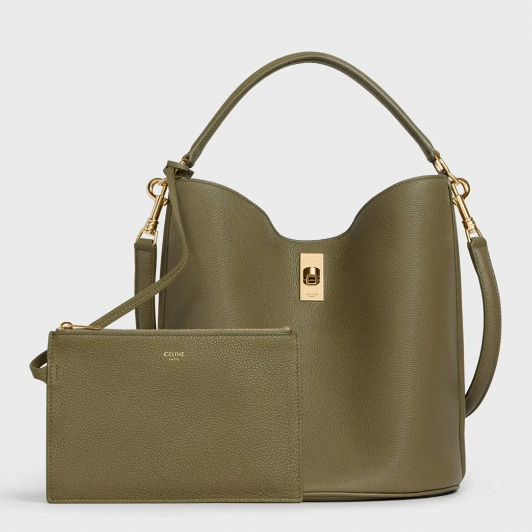 Top Quality Celine Bucket 16 Bag In Dark Olive