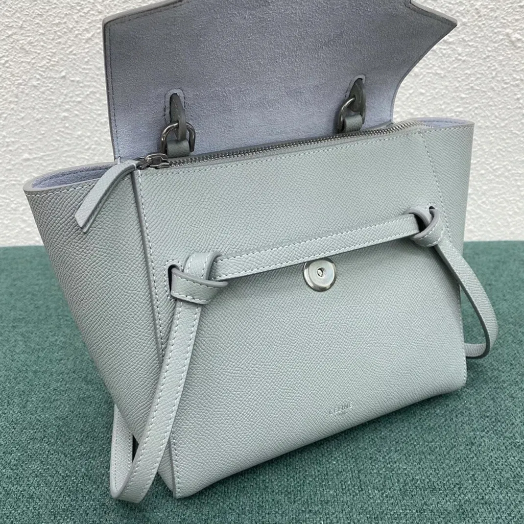 Celine Belt Nano Bag in Mineral — image 7