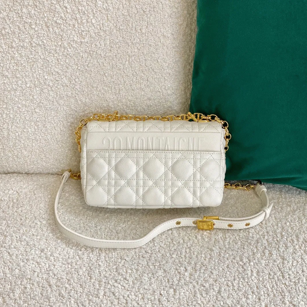 Dior Caro Small Bag Knockoff in White — image 9