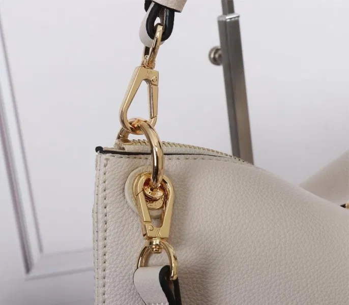 Louis Vuitton Monogram Empreinte Leather Maida Hobo In Cream — image 9