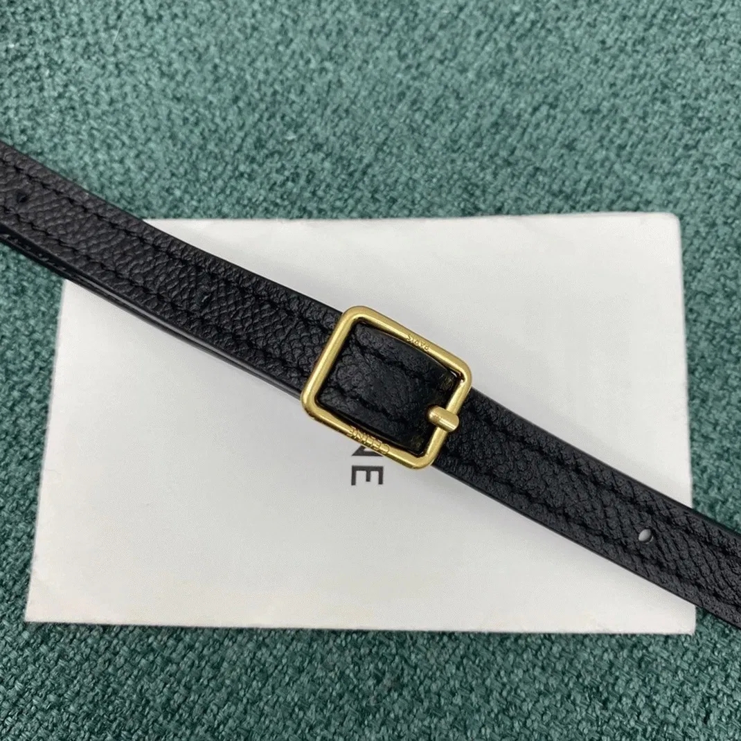 Celine Belt Nano Bag in Black — image 7