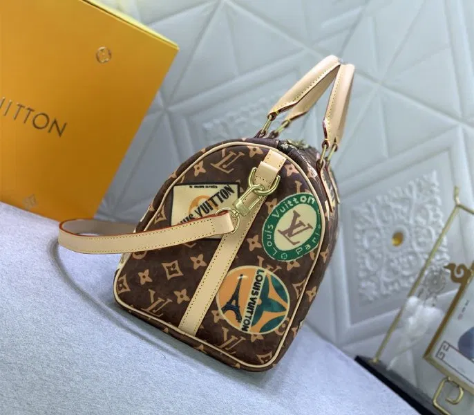 Louis Vuitton Flight Mode Monogram Canvas Speedy Bandouliere 30 HandbagLouis Vuitton Flight Mode Monogram Canvas Speedy Bandouliere 30 Handbag — image 5