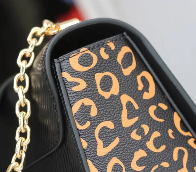 Louis Vuitton Epi Leather Jungle Edition Twist MM Bag In Black — image 8