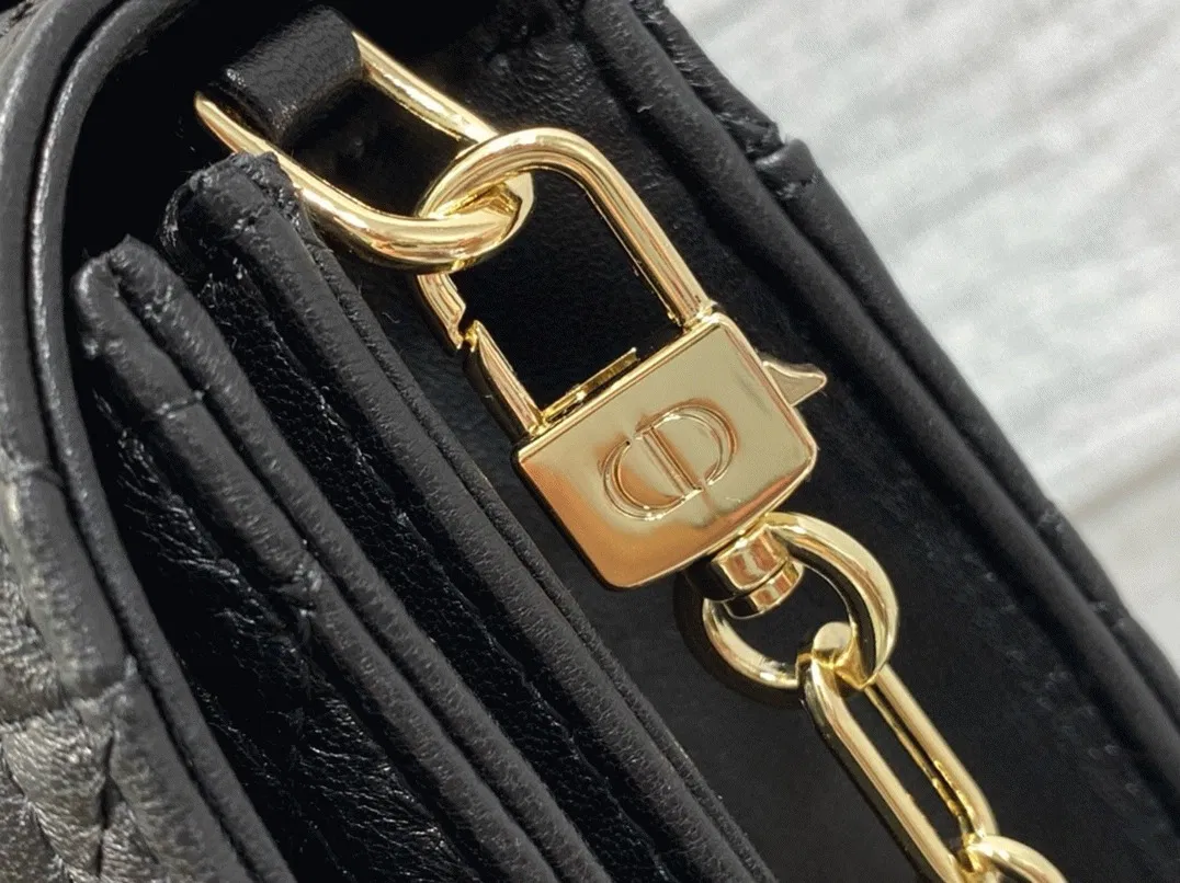 Dior Miss Dior Top Handle Bag in Black Cannage Lambskin — image 2