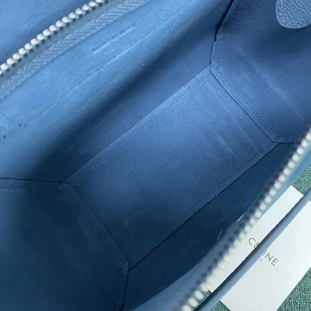 Celine Belt Nano Bag in Slate Blue — image 11