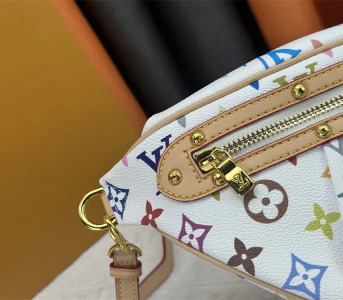 Louis Vuitton X TM Multicolored High Rise In White — image 8