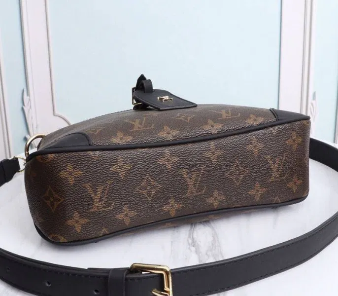 Louis Vuitton Monogram Canvas Odeon PM Bag In Black — image 4