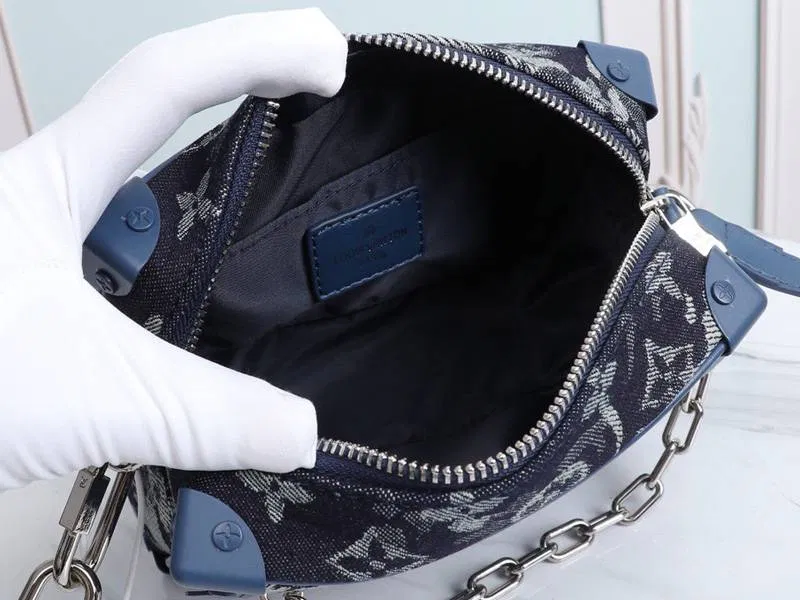 Louis Vuitton Monogram Tapestry Canvas Mini Soft Trunk Bag — image 5