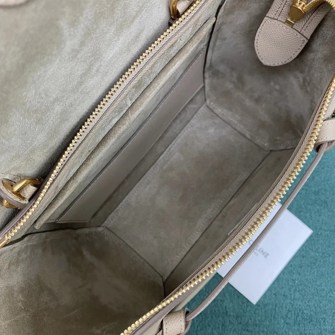 Celine Micro Belt Bag in Light Taupe — image 10
