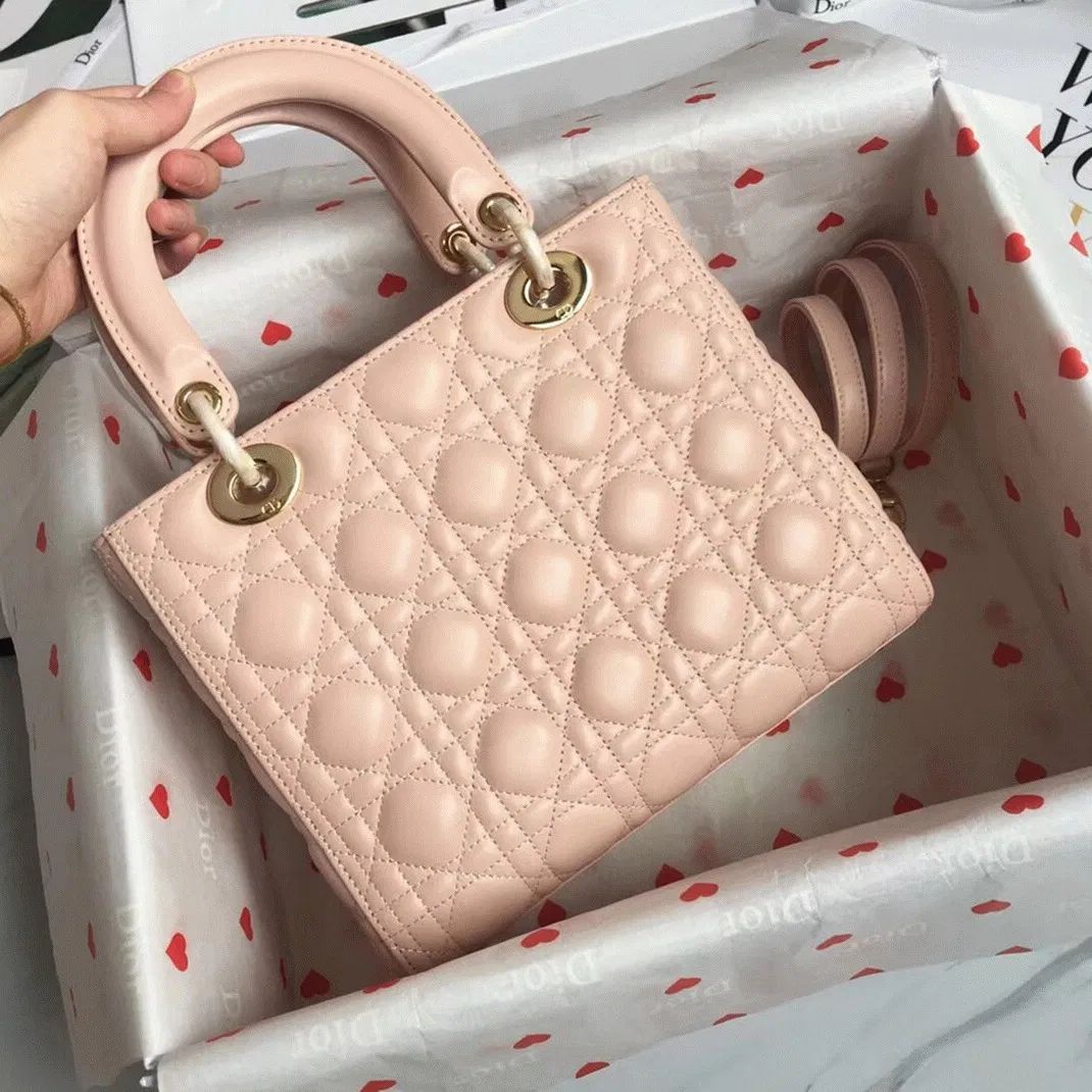 Dior Lady Dior Medium Bag in Powder — image 6