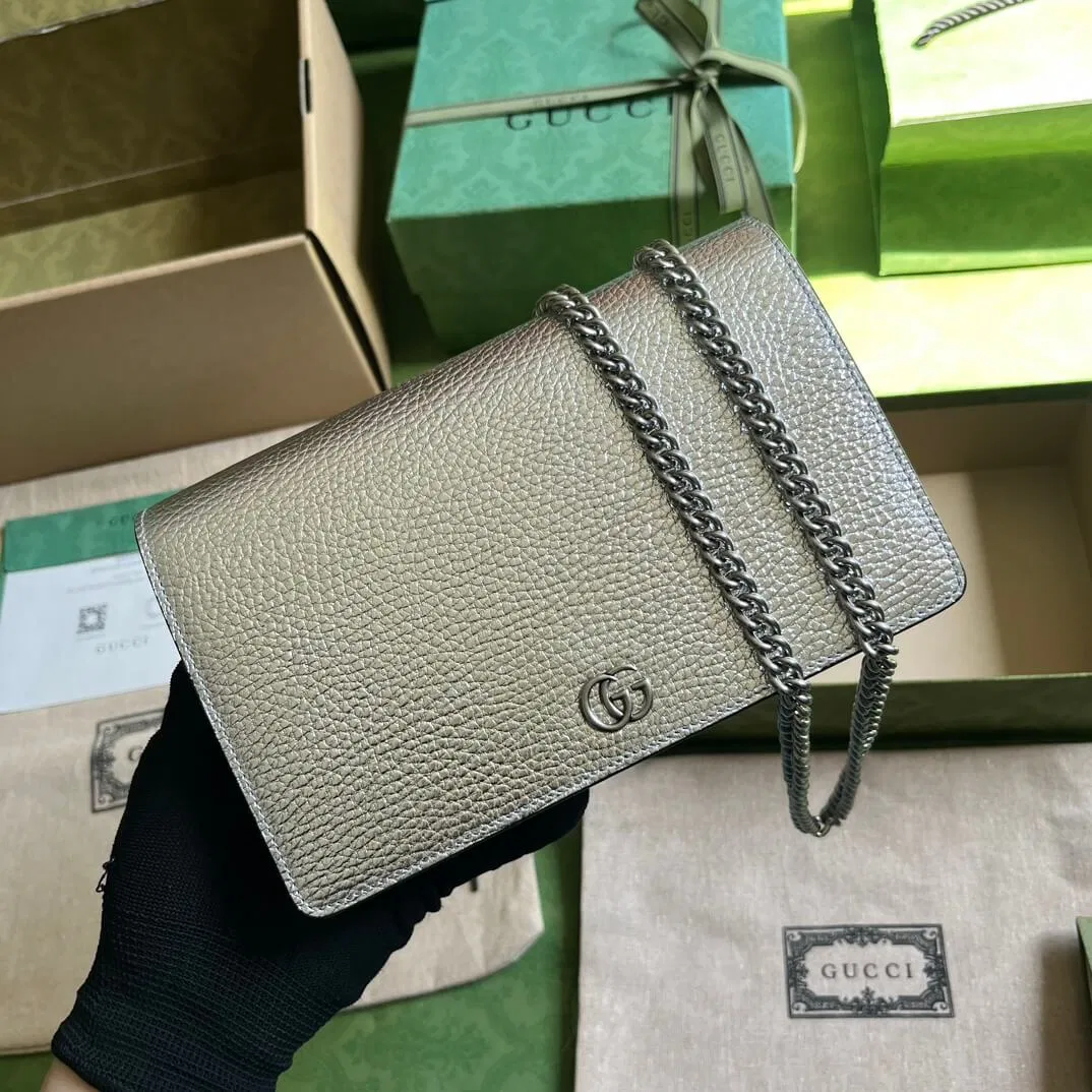 GG Marmont chain wallet(high-end grade)