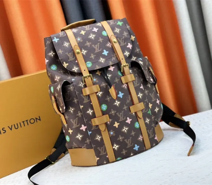 Louis Vuitton Monogram Craggy Christopher MM Backpack In Chocolate — image 2
