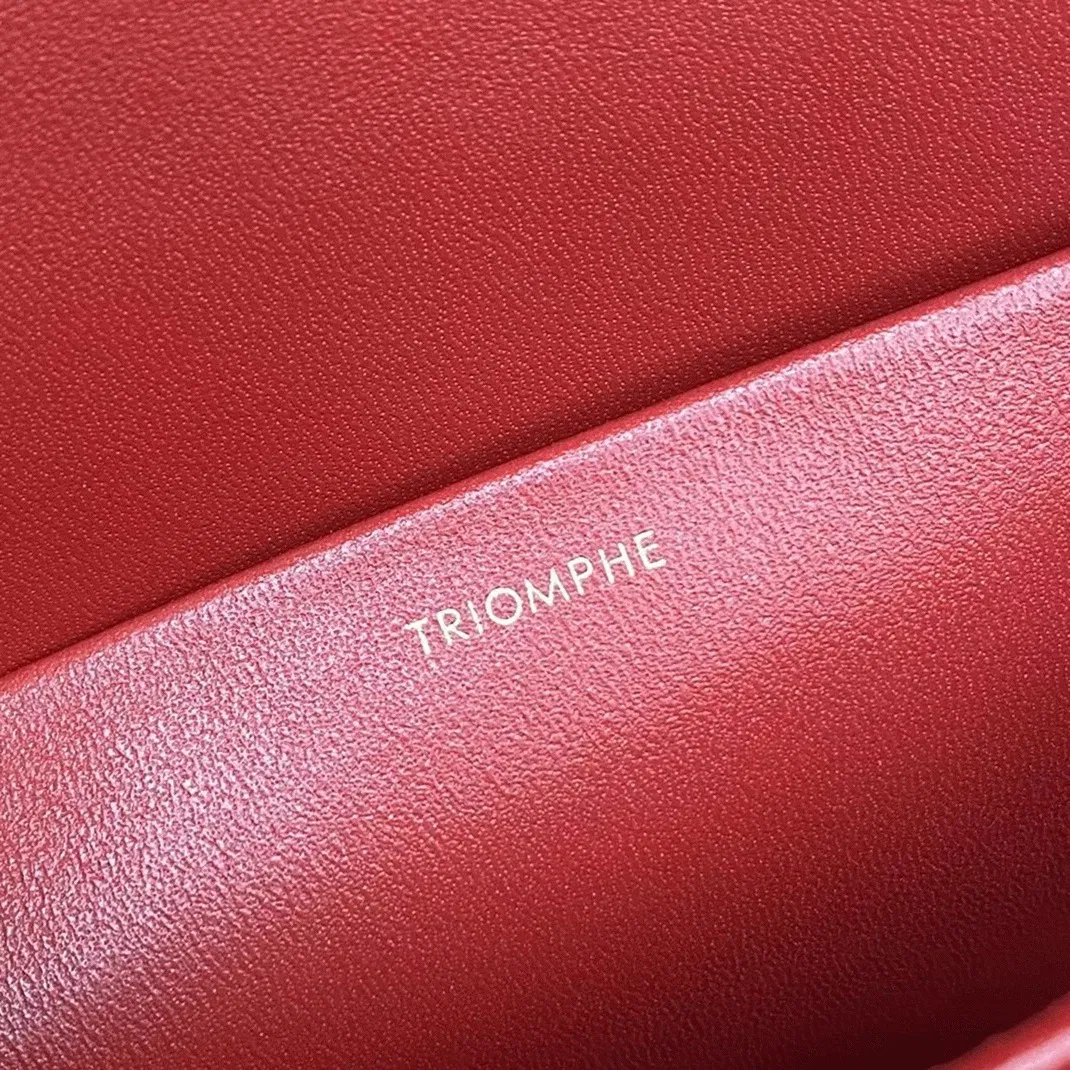 Top Quality Celine Triomphe Medium Bag In Red — image 2