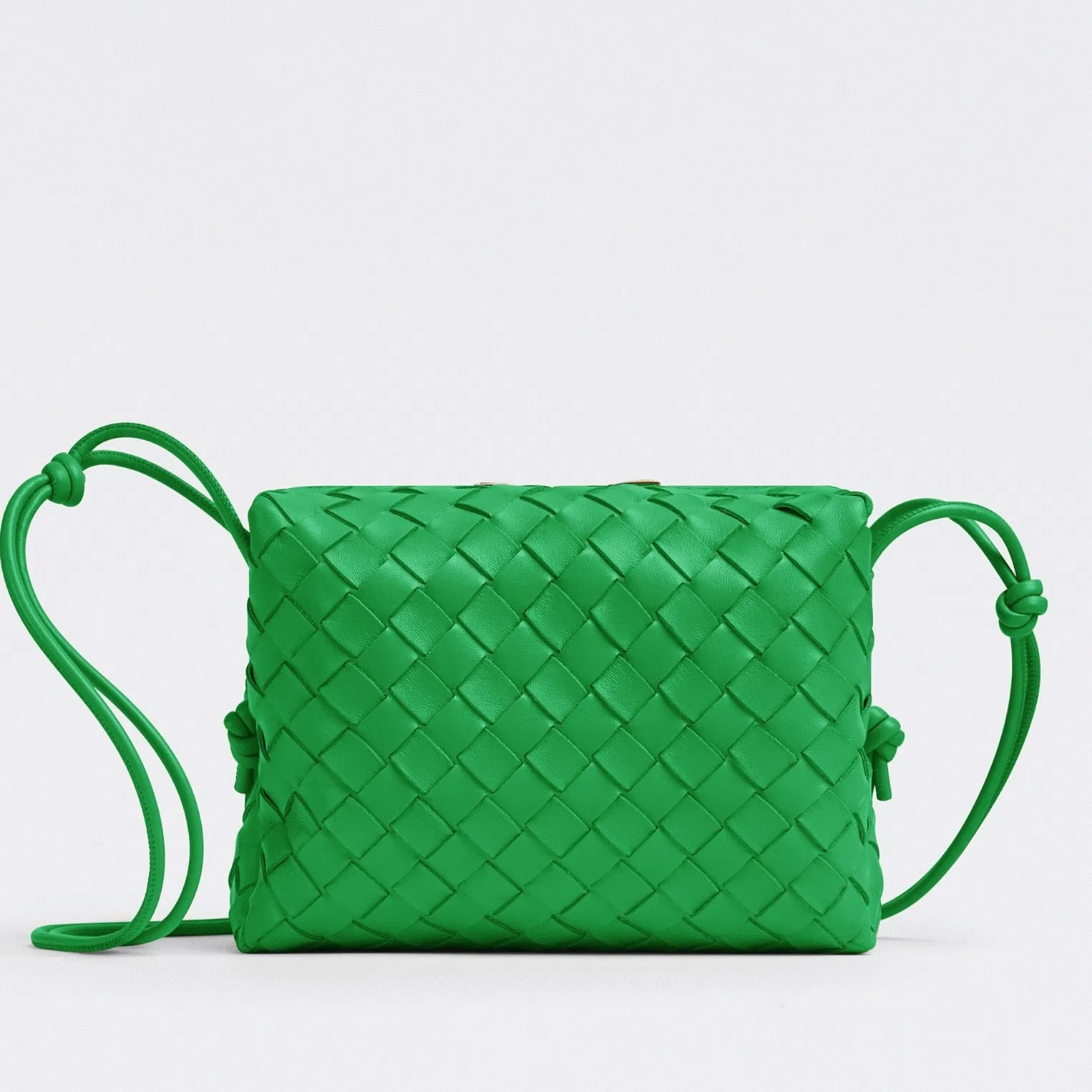 Bottega Veneta Loop Small Bag Green
