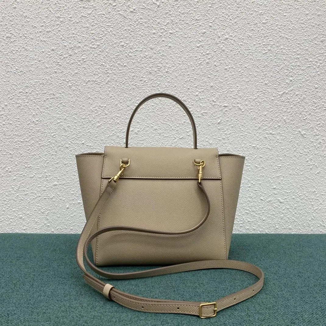 Celine Belt Nano Bag Knockoff in Light Beige — image 10