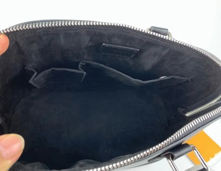 Louis Vuitton Epi Leather Alma PM Jacquard Strap Handbag In Black — image 4