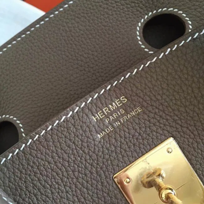 Etoupe Hermes Birkin 30cm Designer-Inspired — image 3