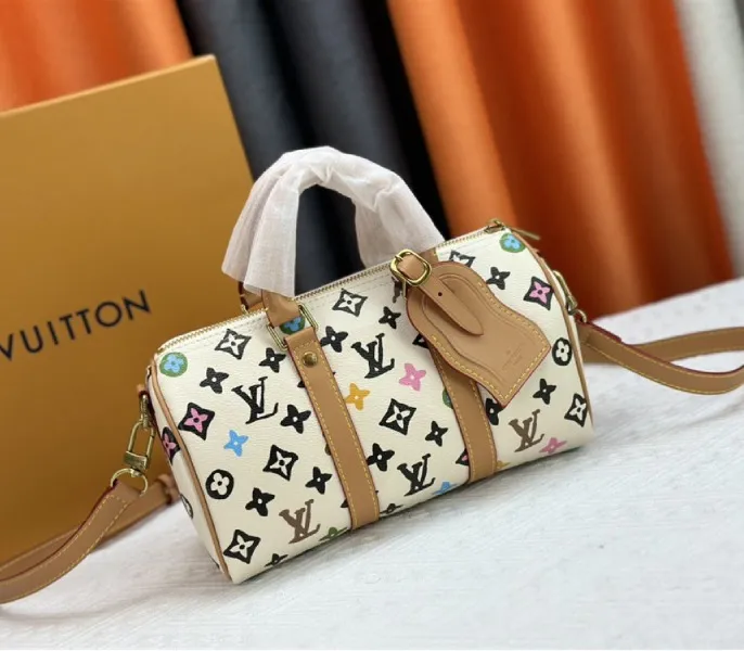 Louis Vuitton Monogram Craggy Keepall Travel 25 Bag In Vanilla — image 2