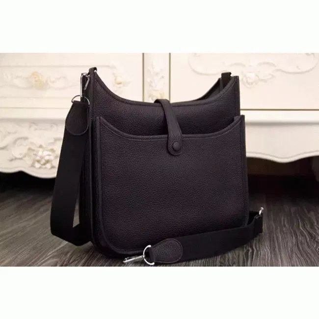 Black Evelyne III PM Bag 1:1 Hermes Shoulder Bag — image 5