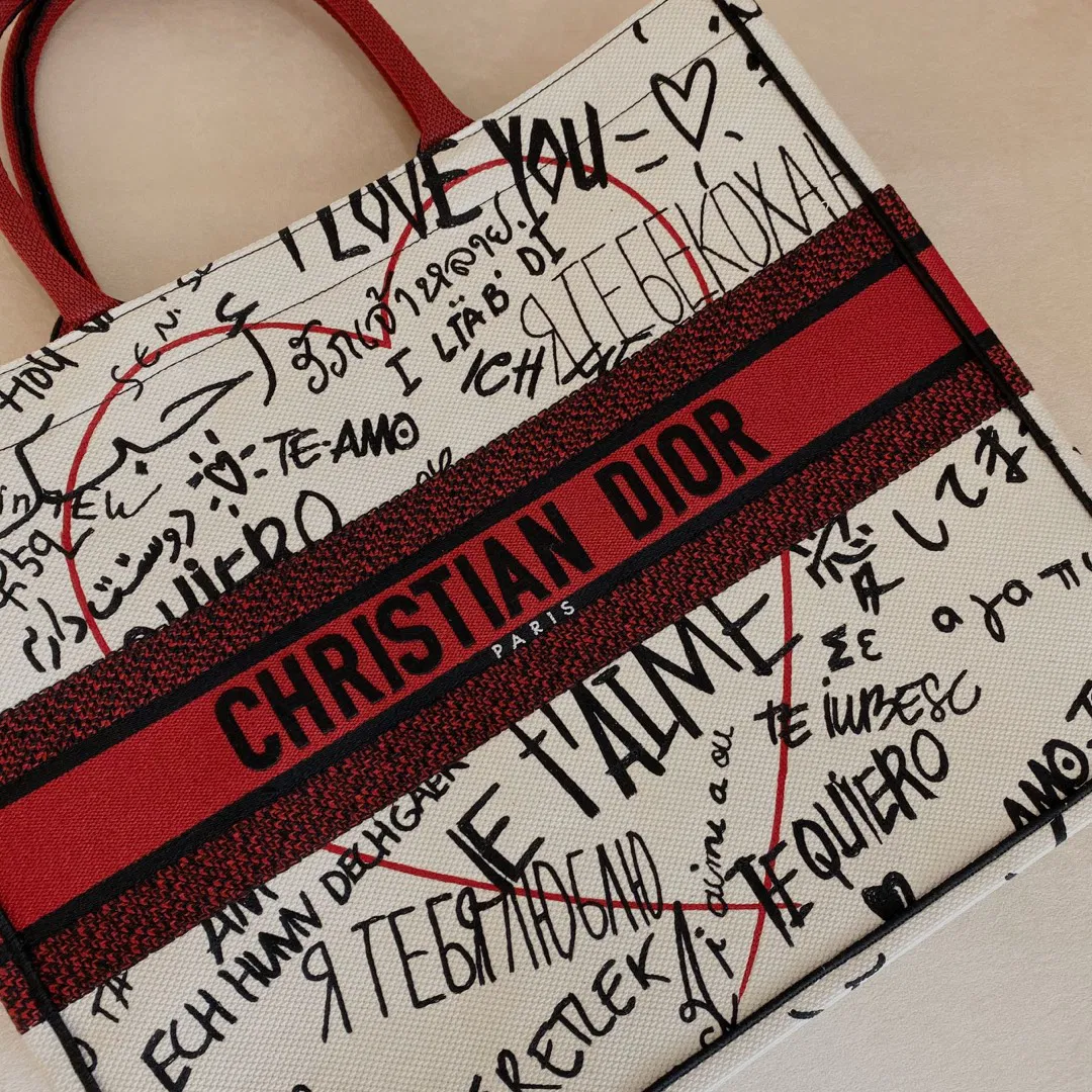 ‘I Love You’ Book Tote – large — image 6