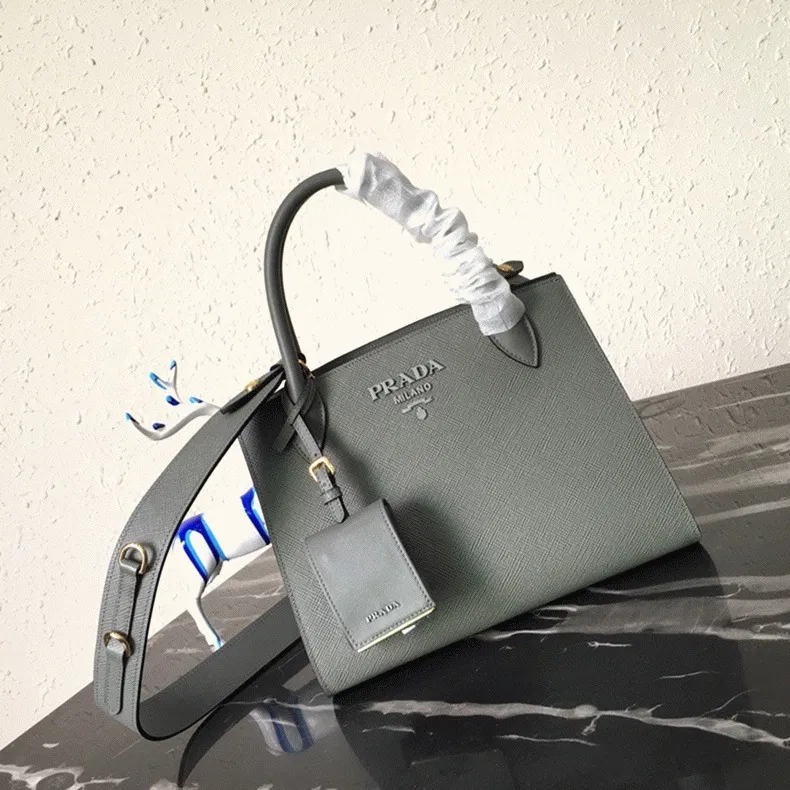 Prada Monochrome Small Bag in Grey — image 6