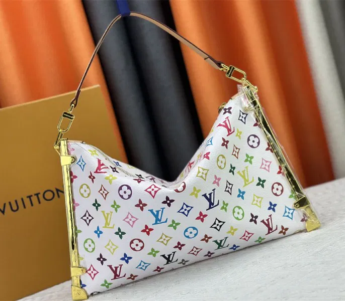 Louis Vuitton X TM Multicolored Lucky Trunk In White — image 3