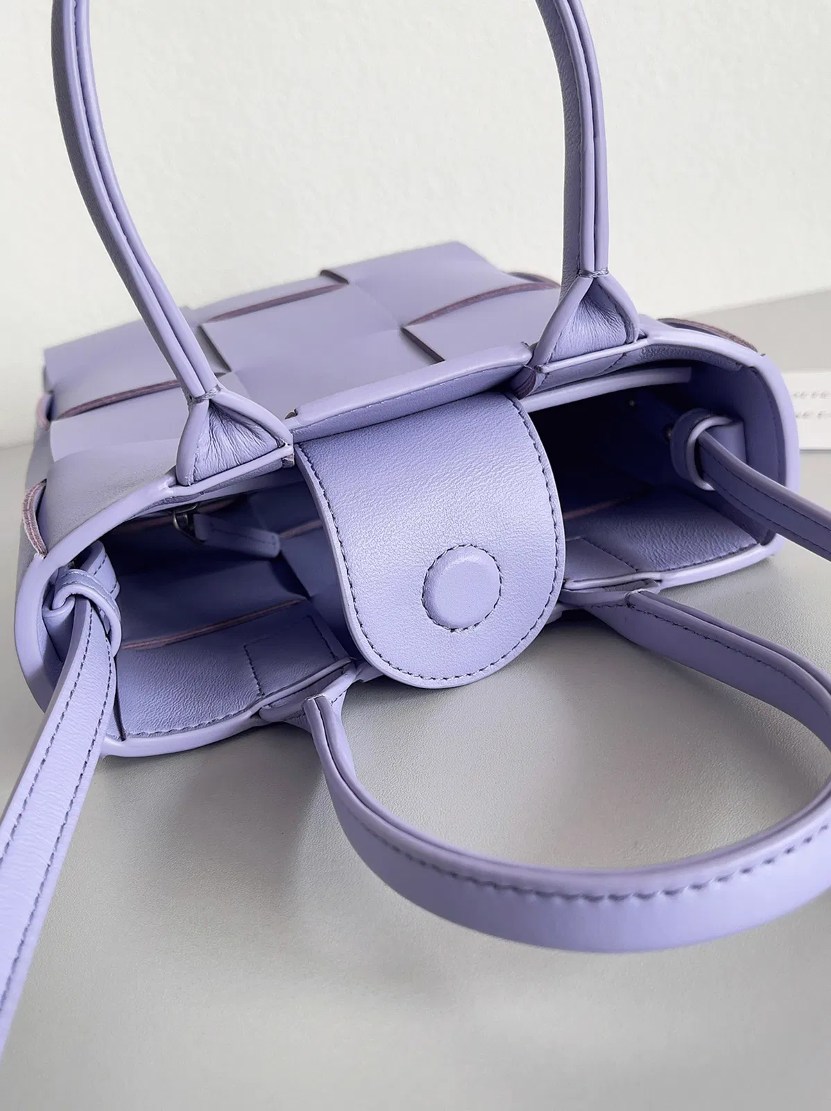 Bottega Veneta Cassette Mini Tote Bag Lilas — image 2