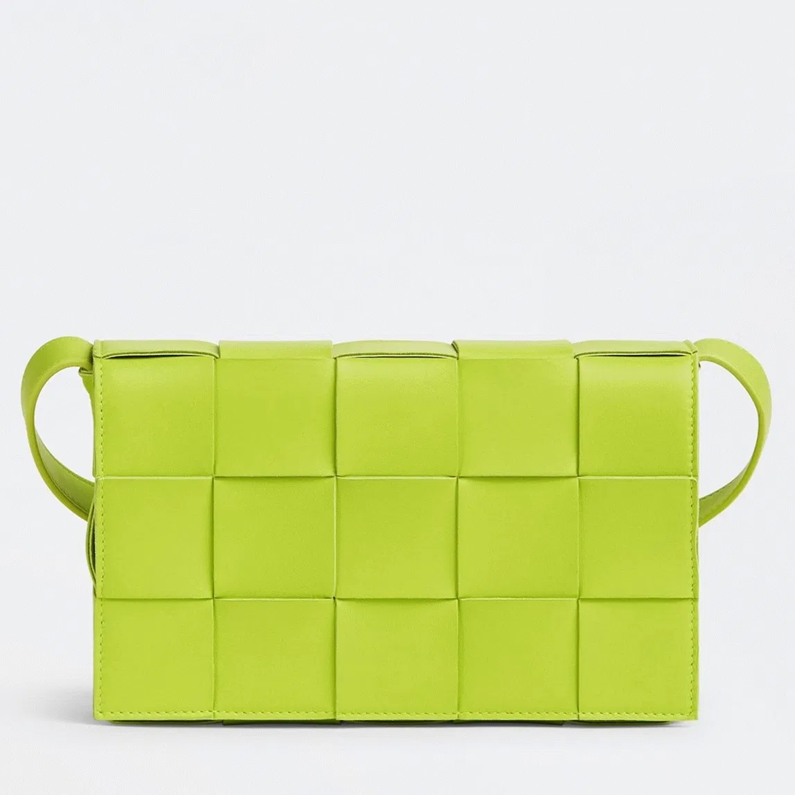 Top Quality Bottega Veneta Cassett Bag In Acid Kiwi