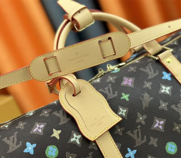 Louis Vuitton Monogram Craggy Keepall Travel 50 Bag In Chocolate — image 8