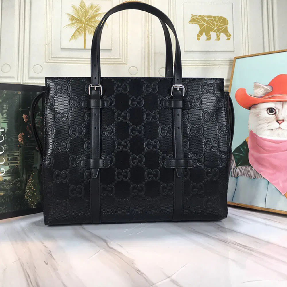 GG embossed tote bag — image 3
