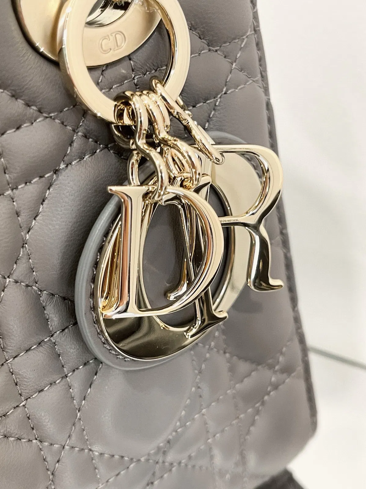 Dior Small Lady Dior My ABCDior Bag in Steel Grey — image 3