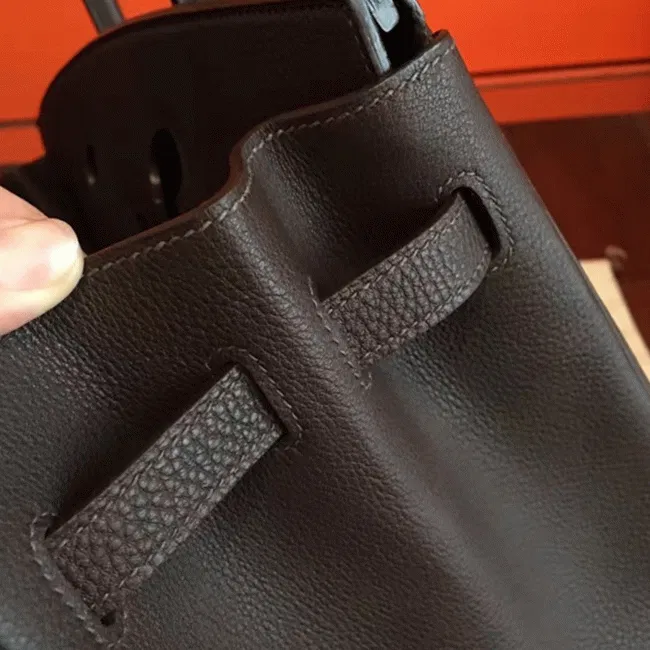 Top Quality Cafe Hermes Birkin 35cm High-End Copy — image 2