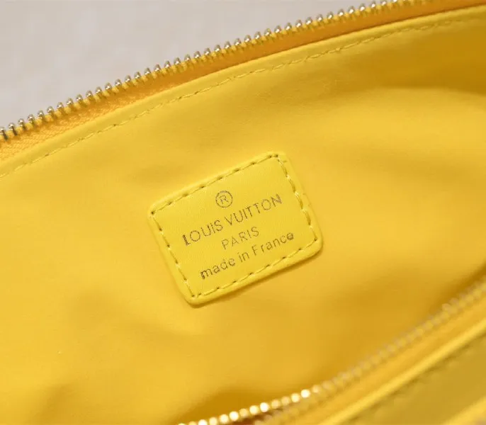 Louis Vuitton Coussin PM Bag In Yellow With Jacquard Strap — image 6
