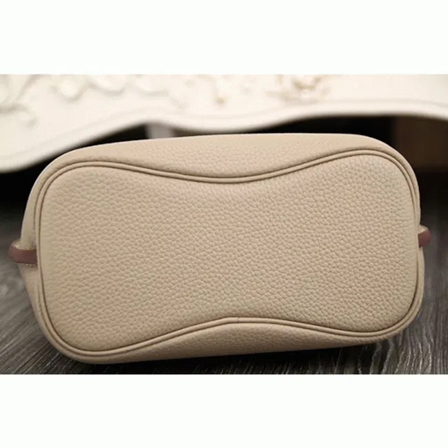 Grey Leather Hermes So Kelly 22cm Soft Leather Shoulder Bag — image 8