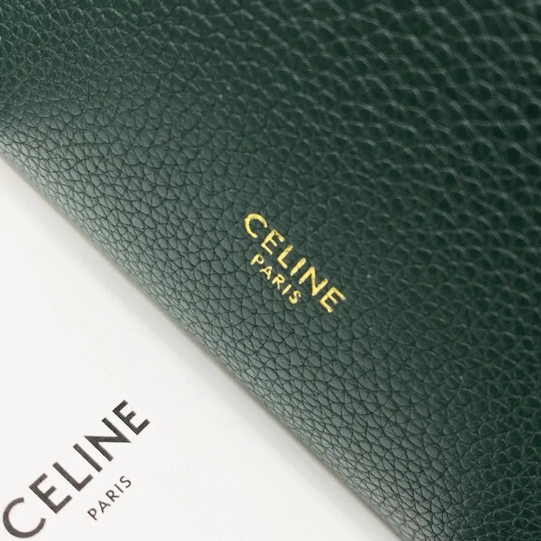 Top Quality Celine Sangle Small Bucket Bag In Amazone Calfskin — image 9