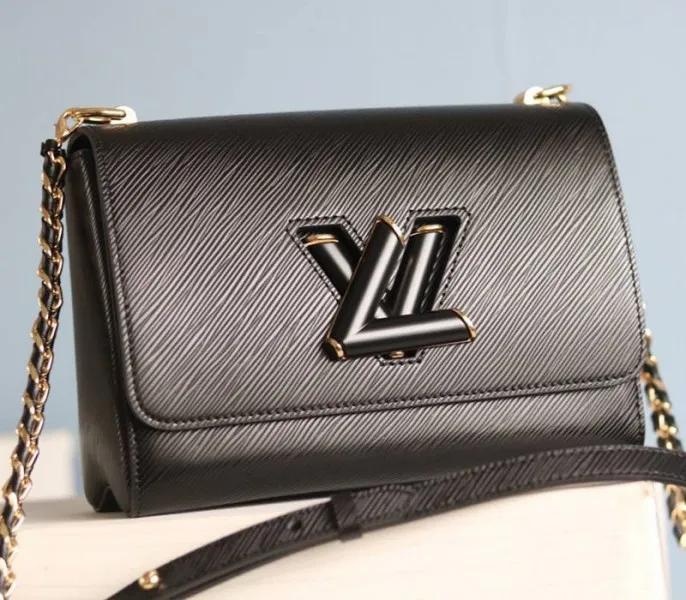 Louis Vuitton Epi Leather Twist MM Bag In Black — image 2