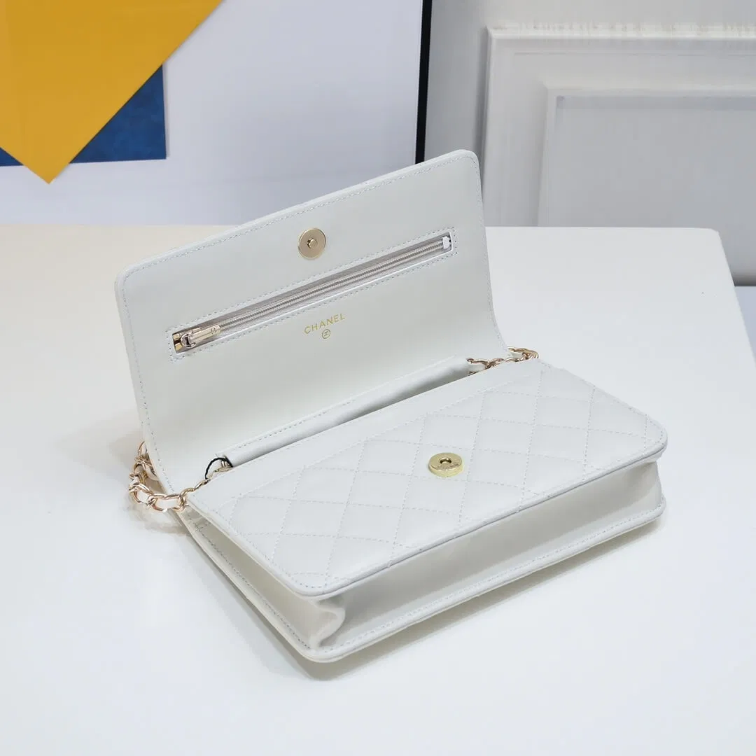 Chanel classic chain wallet — image 2