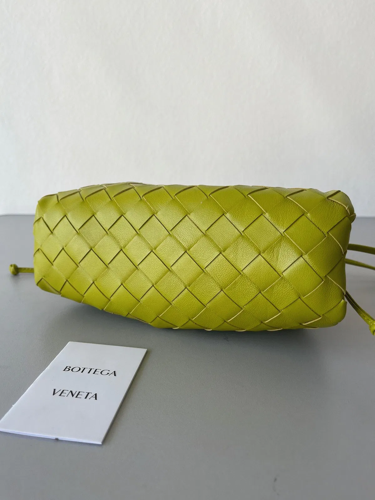 Bottega Veneta Mini Pouch with Strap Kiwi — image 3