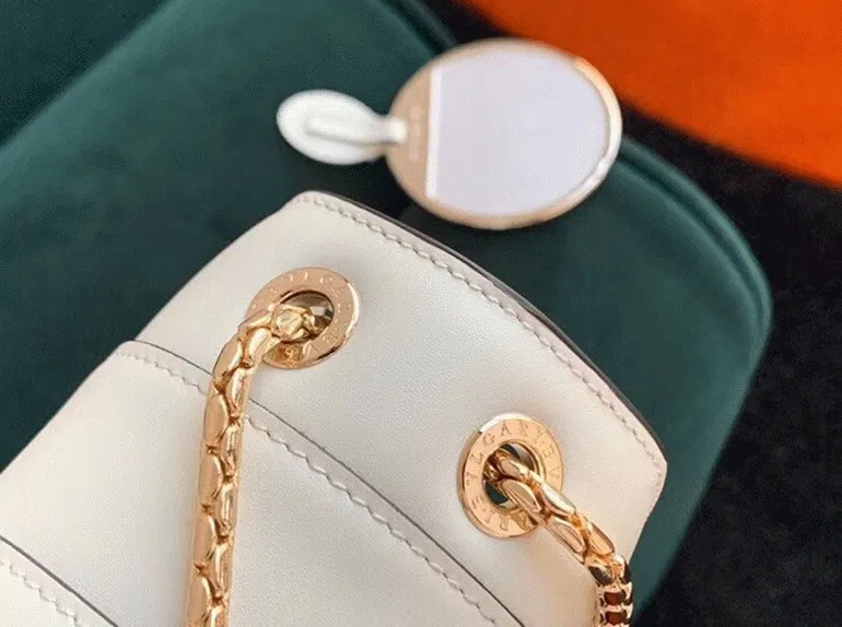Bvlgari Serpenti Forever Large Shoulder Bag White Calfskin — image 4