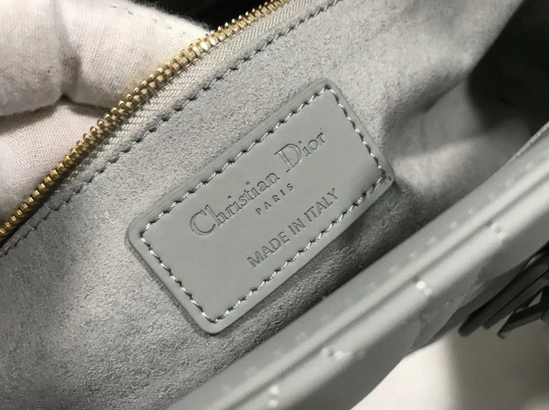 Dior Lady Dior Large Bag in Grey — image 5