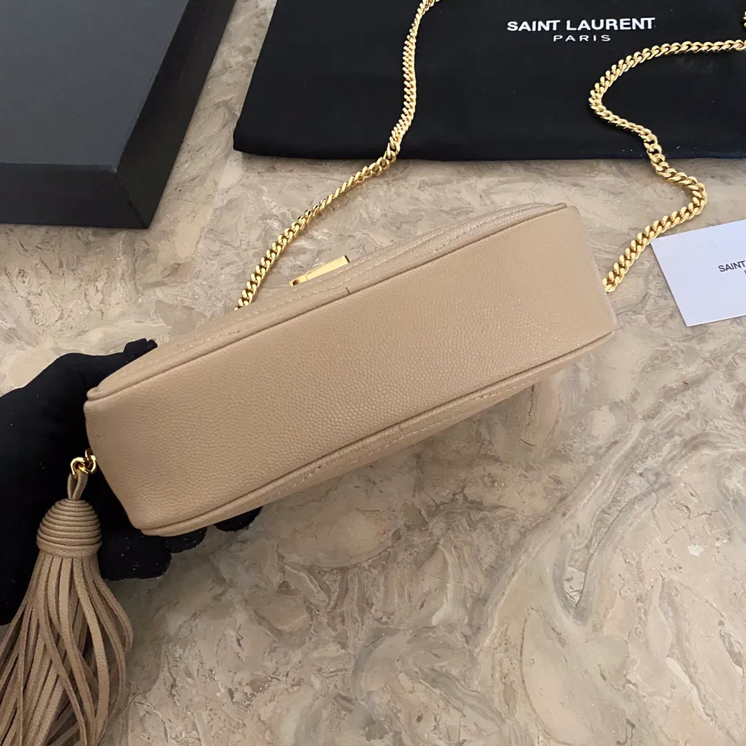 YSL Mini Lou Quilted Leather Camera Bag — image 7