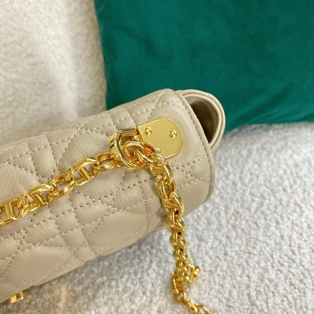 Dior Caro Large Bag Knockoff in Beige — image 8