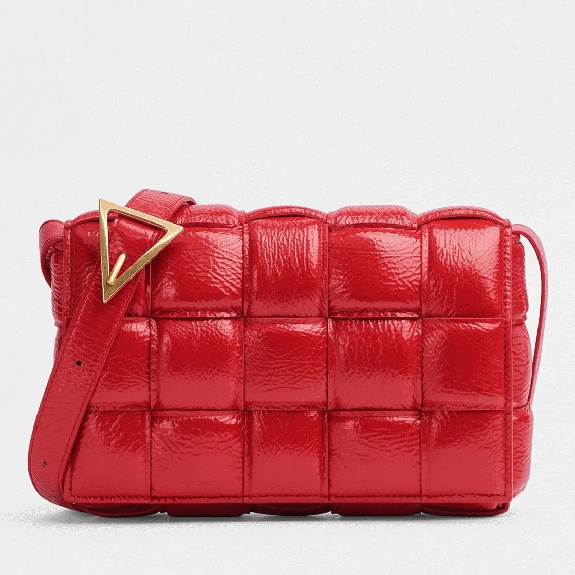 Top Quality Knockoff Bottega Veneta Padded Cassette Bag In Red